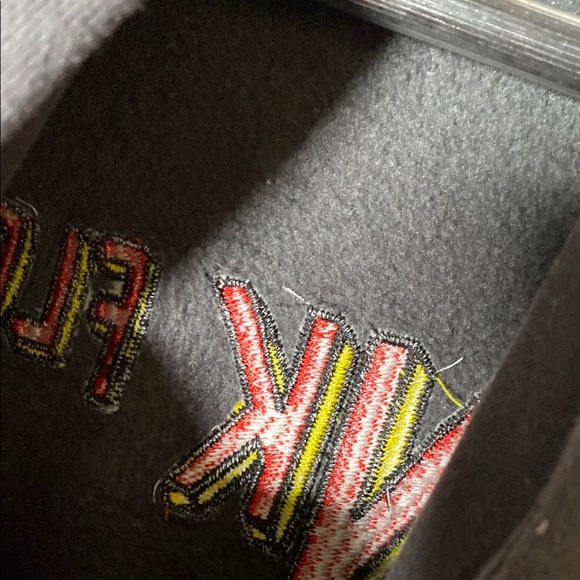 Vintage Pink Floyd Graphic Men's Hoodie Small Embroidered  Black Marine Layer - Picture 7 of 8